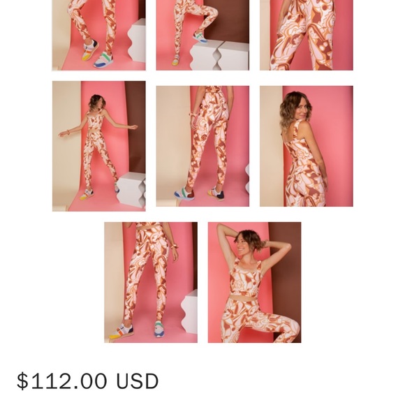 DAZEY LA (Anthropologie)~ “We Are One” Leggings - Picture 2 of 6